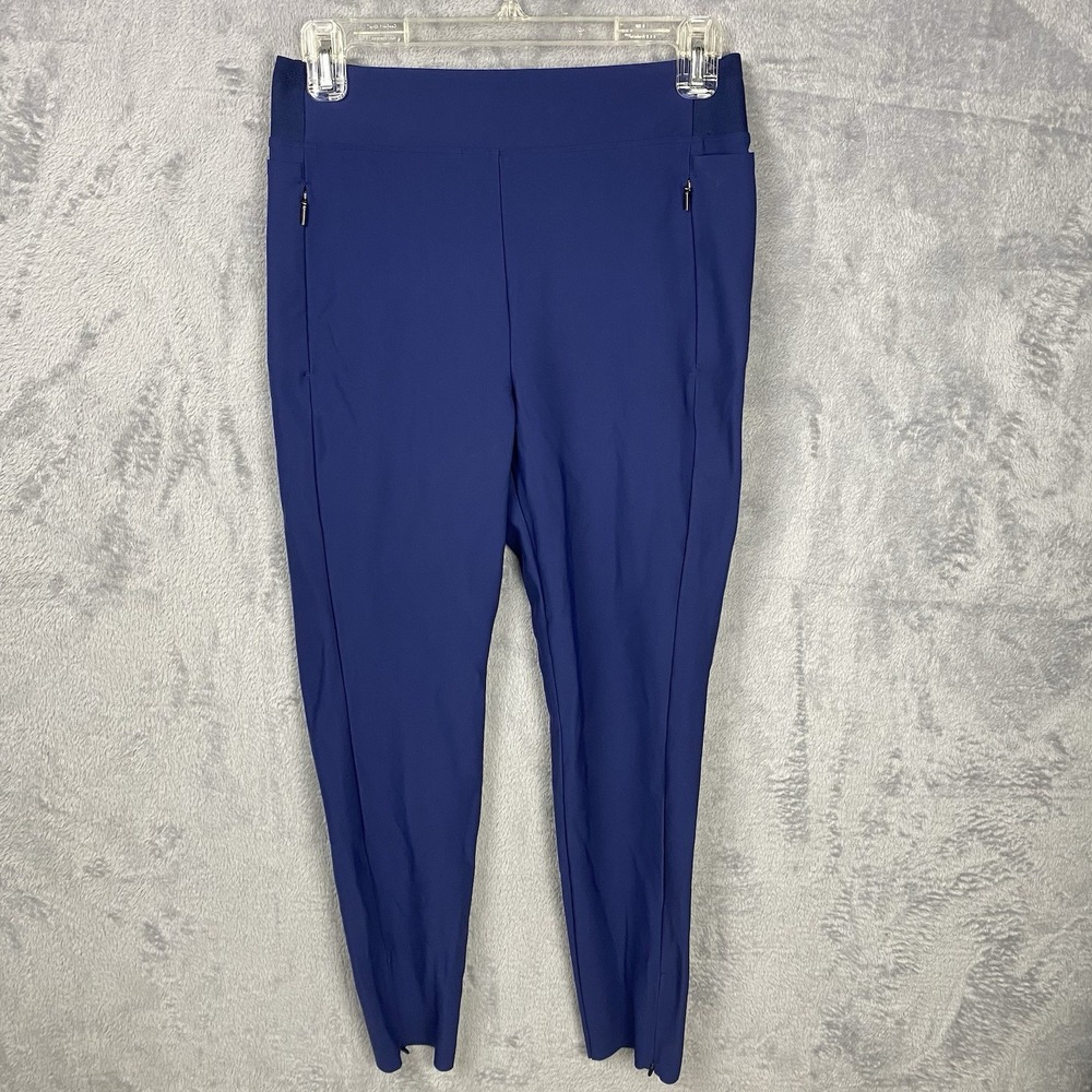 Athleta Navy Blue‎ Soho Jogger Pant Athletic Athleisure Travel Womens 6 Preppy